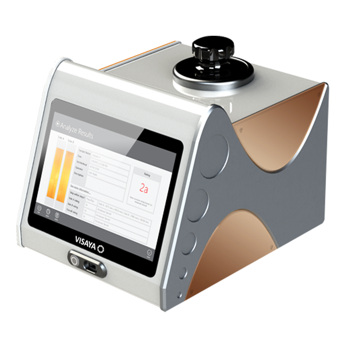 The revolutionary automated modern technology camera in Visaya CuDDI easily rates all your copper strips!